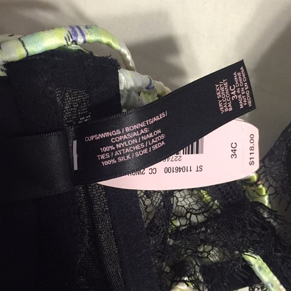 Victoria’s Secret fantasy island silk bra 34C - Picture 5 of 5